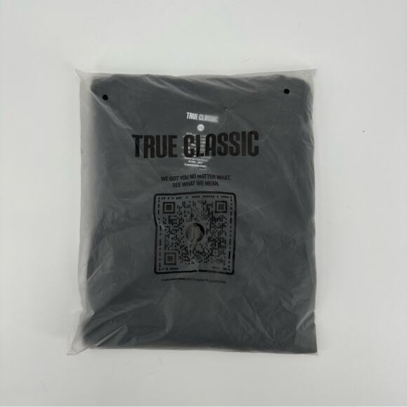 True Classic Short Sleeve Crew Neck Tee in black Size 3XL - Picture 4 of 5